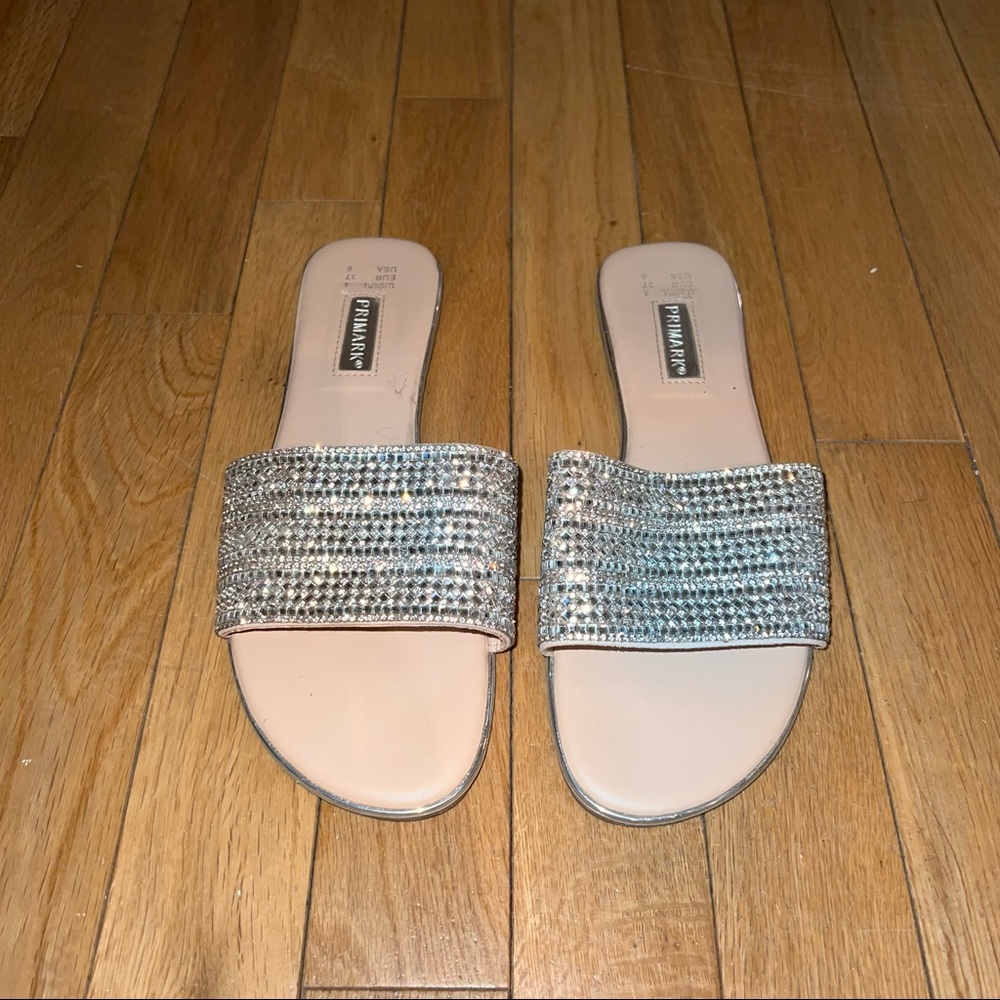 Glittery rhinestone Sandals
